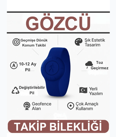 Akıllı Çocuk (Hasta) Takip Bilekliği