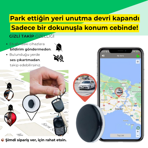 CardianTR Gps AirTag İos-Android