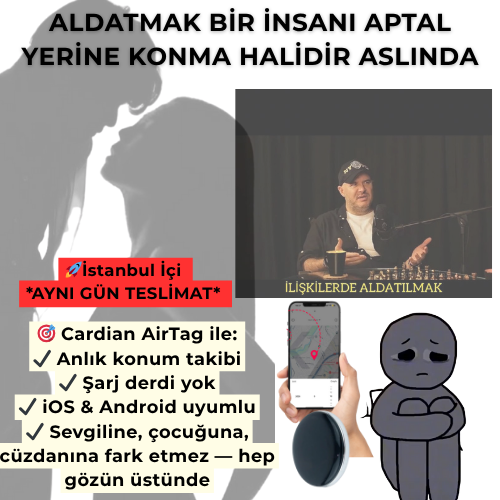 CardianTR Gps AirTag İos-Android